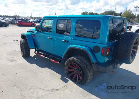 2020 Jeep Wrangler Unlimited Rubicon 4X4 from USA, damaged, VIN 1C4HJXFG0LW103305